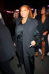 Queen Latifah Makes a Regal Entrance at Victoria