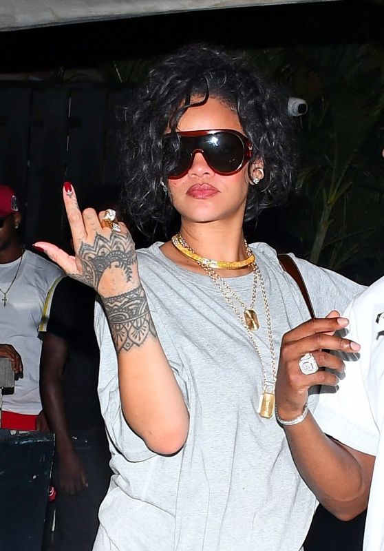 Rihanna Parties at Zouk Nightclub in Barbados [10-21-2024]