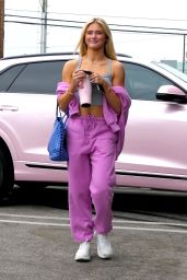 Rylee Arnold Brings Springtime Elegance to DWTS Rehearsals in LA (10-16-2024) 