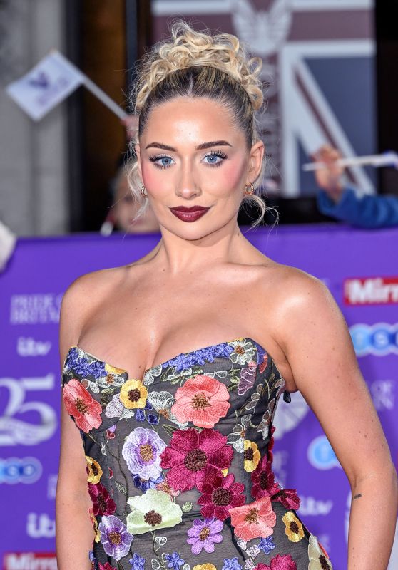 Saffron Barker at Pride of Britain Awards [10-21-2024]