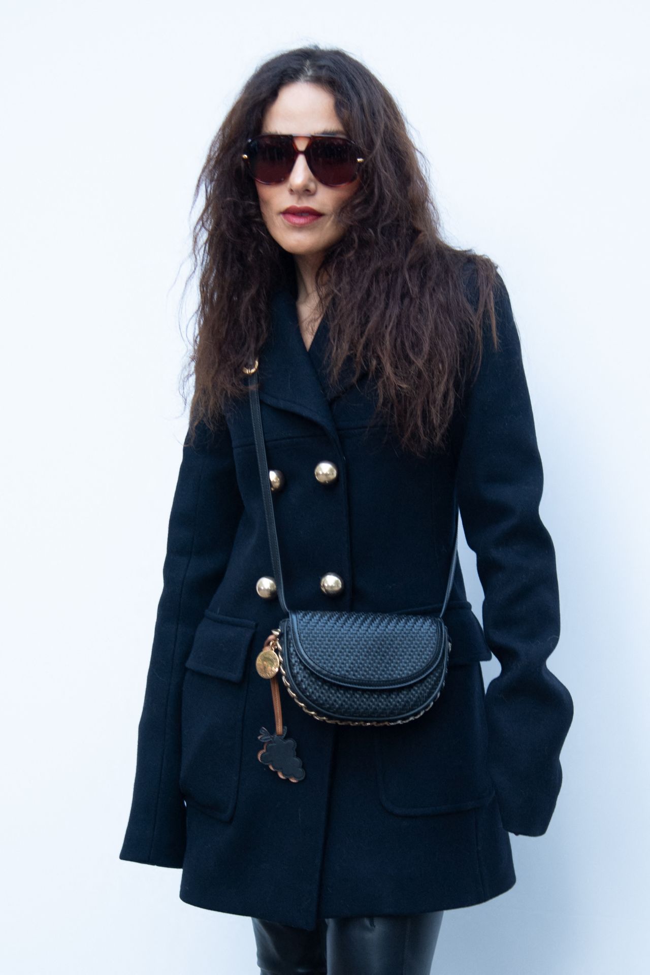 Sarah Deniz Attends Stella McCartney SS25 Show at Paris Fashion Week 09