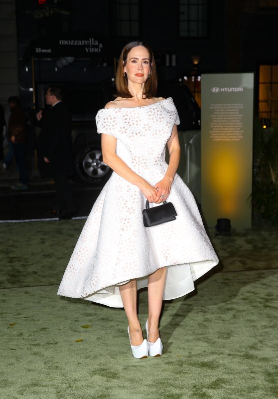 Sarah Paulson Shines with Modern Sophistication at WSJ Innovator Awards [10-29-2024]