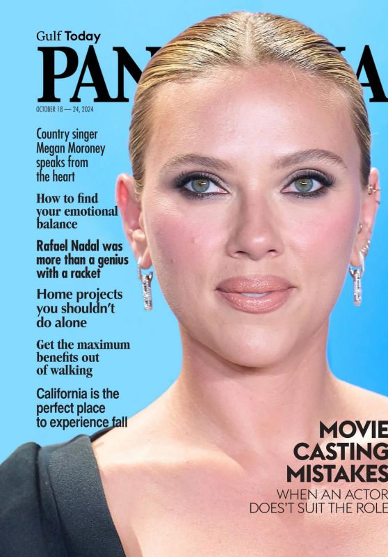 Scarlett Johansson Featured in Gulf Today Panorama [10-18-2024]