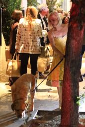 Selma Blair Arrives with Dog at Power of Women LA Event at Mother Wolf [10-24-2024]