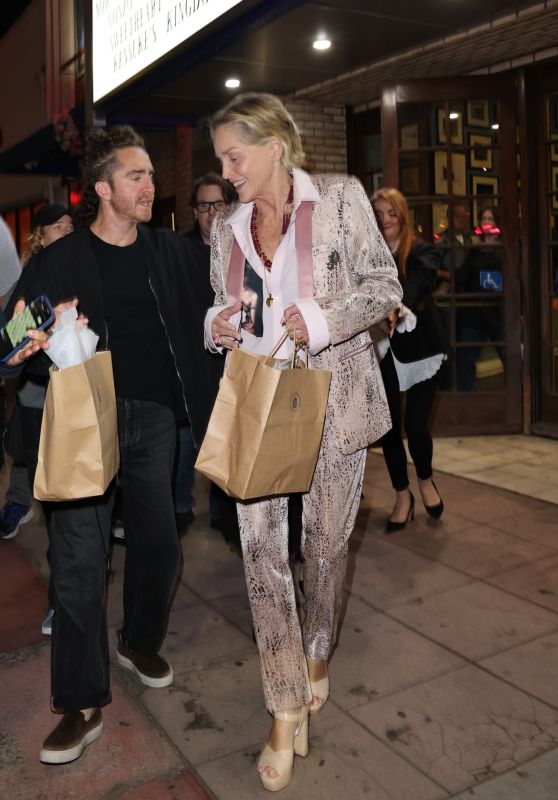 Sharon Stone Turns Heads at Santa Monica Screening [10-22-2024]