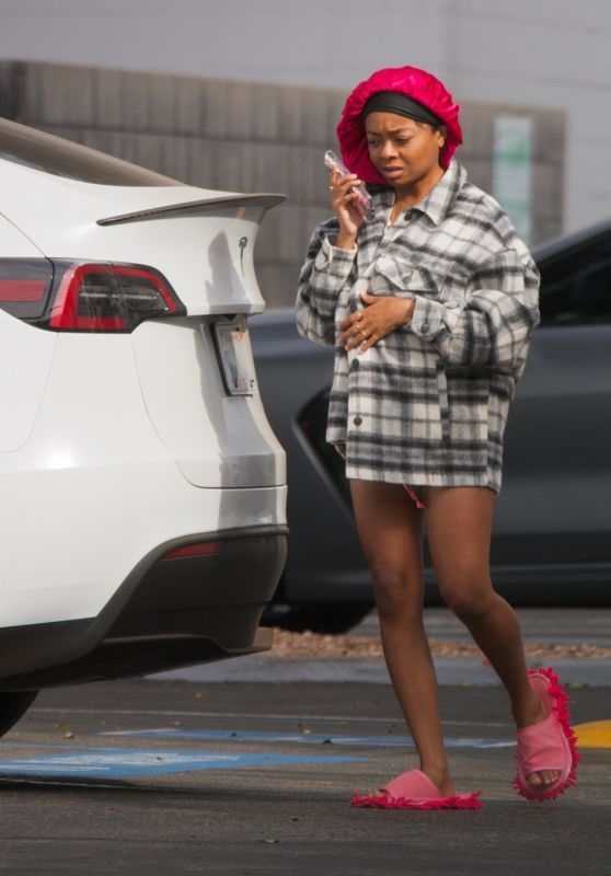 Skai Jackson Struts Her Sophisticated Style in Los Angeles [10-29-2024]