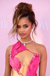 Tyla Shines on VS Fashion Show Runway in NYC 10-15-2024