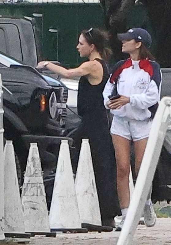 Victoria Beckham & Jackie Apostel Sail Away to Sunshine in Miami [10-23-2024]