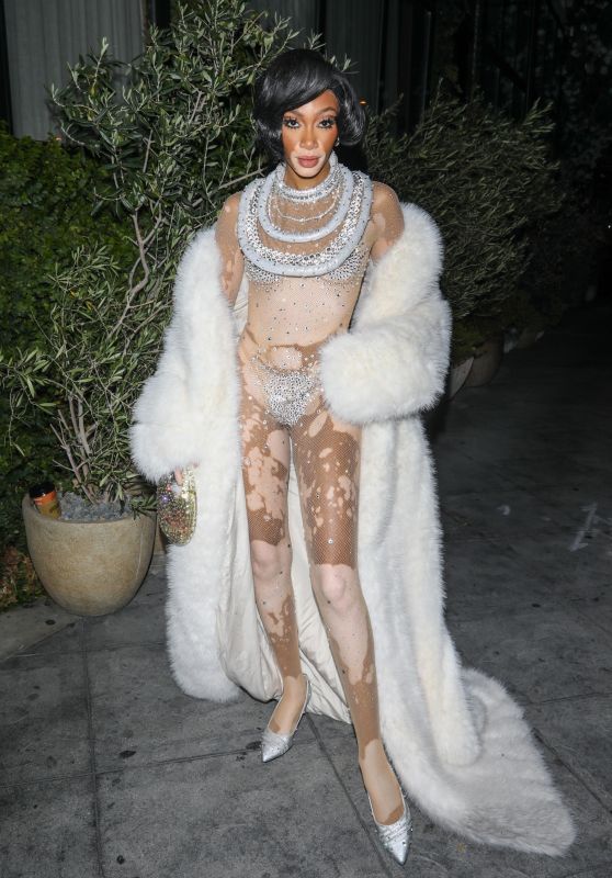 Winnie Harlow Flaunts Haute Halloween Style at La La Anthony’s Spooky Soiree [10-30-2024]