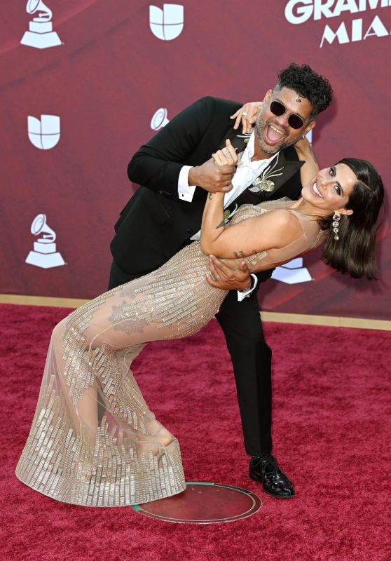 AleMor Brings Eclectic Elegance to the Latin Grammy Awards Arrivals [11-14-2024]