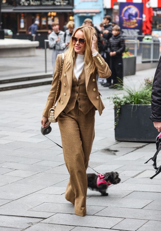 Amanda Holden Spotted at Global Radio Studios in London [11-08-2024]