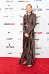 Amelia Fisk at the 2024 International Emmy Awards