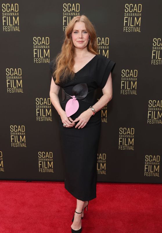 Amy Adams Radiates Elegance at the 27th SCAD Savannah Film Festival [10-29-2024]