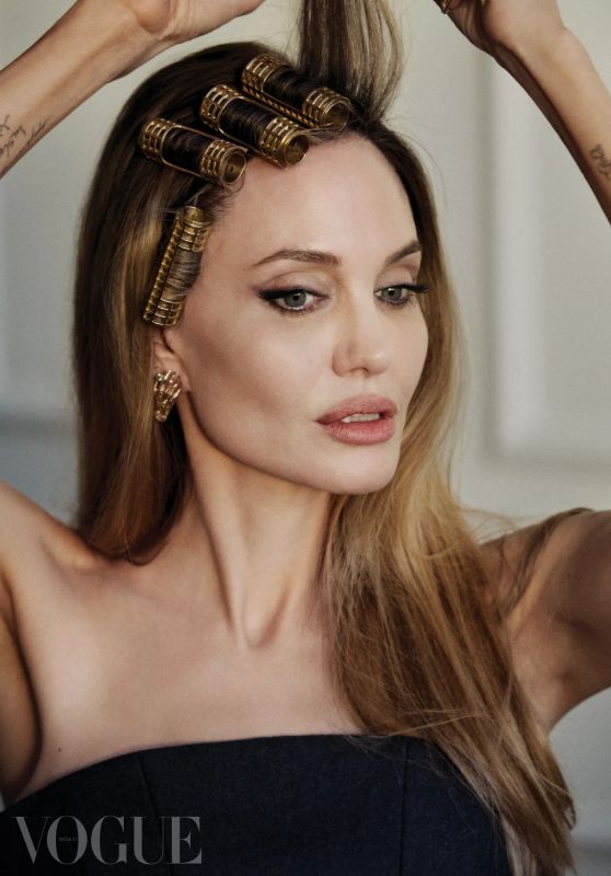 Angelina Jolie on the Cover of Vogue Mexico December 2024