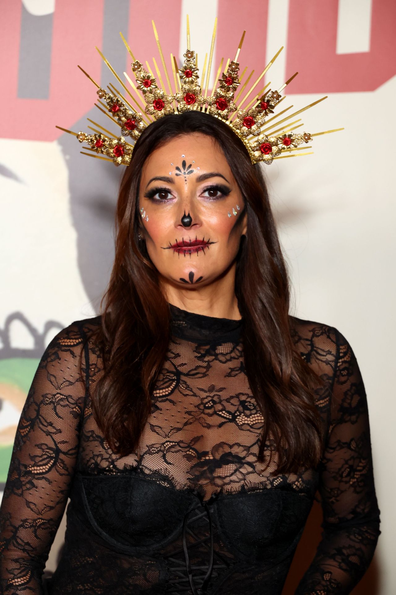 Angelique Cabral Celebrates Dia de Muertos at Carlos Eric Lopez’s Gala