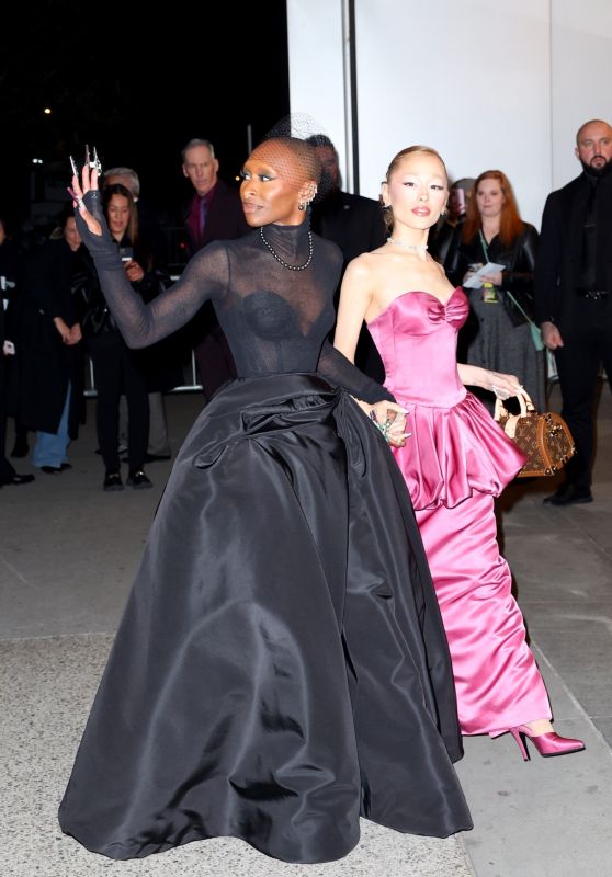 Ariana Grande & Cynthia Erivo Dazzle at "Wicked" Premiere [11-14-2024]