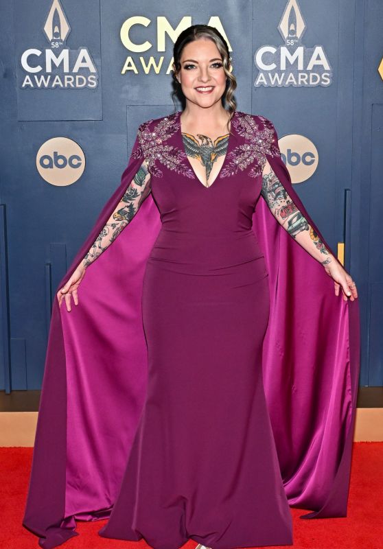 Ashley McBryd at the 58th Annual CMA Awards