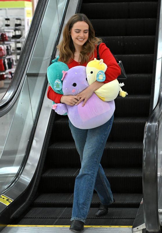 Bailee Madison Picks Out Squishmallows for Holiday Gifts [11-04-2024]