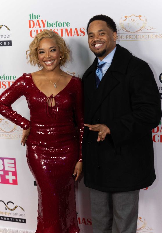 Candace Maxwell Illuminates the Red Carpet at BET