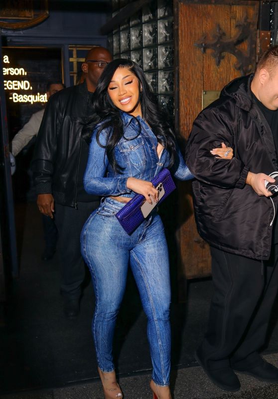 Cardi B Stuns After Birthday Celebration at Sei Less [11-22-2024]