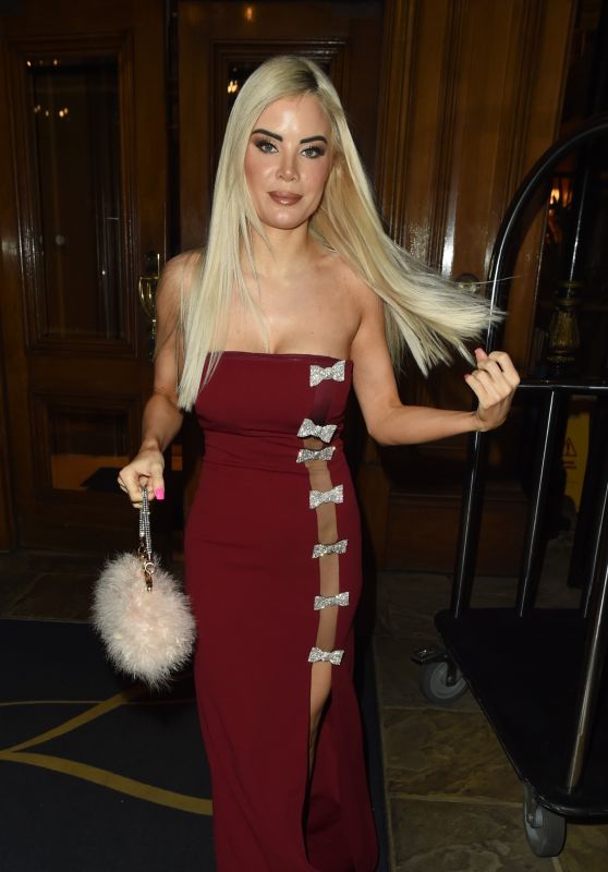 Carla Howe Stuns at Landmark Hotel London 11-10-2024