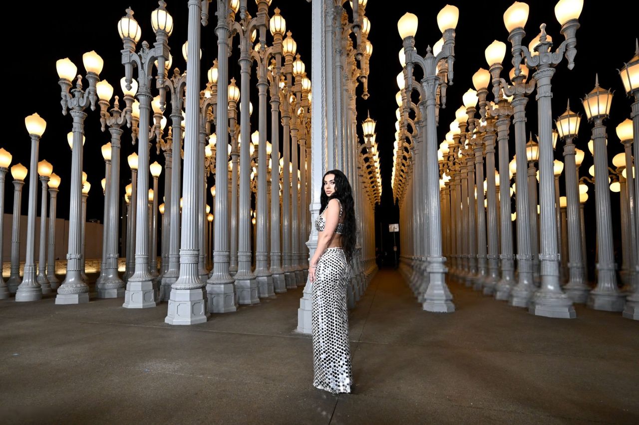 Charli XCX Dazzles in MirrorAdorned Gucci at LACMA Gala 2024 • CelebMafia