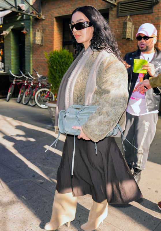 Charli XCX Steps Out in New York City [11-13-2024]