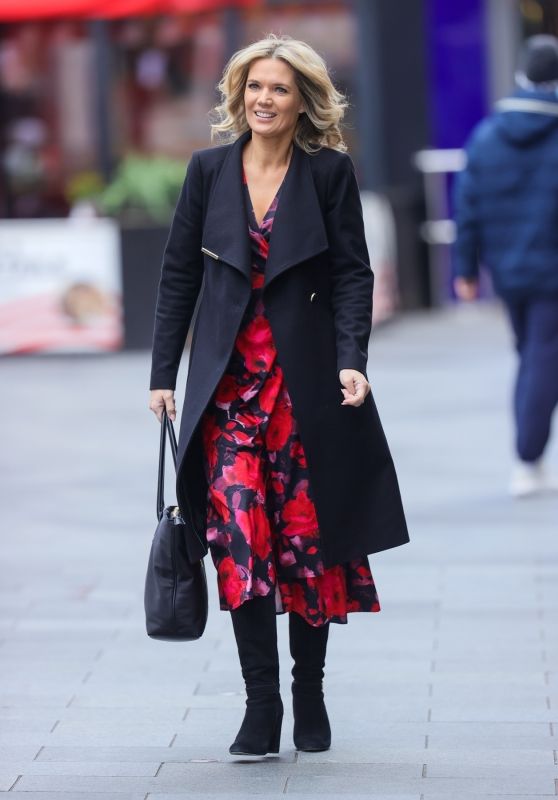 Charlotte Hawkins Blooms in Floral Dress at Classic Radio [11-22-2024]