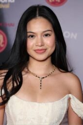 Chloe Czuleighka Gali Paredes Radiates at Hello Love Again Premiere in Culver City