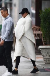 Chrissy Teigen Keeps It Cozy in NYC 11-21-2024