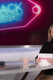 Claer Barrett on the "Lorraine" TV Show 11-27-2024