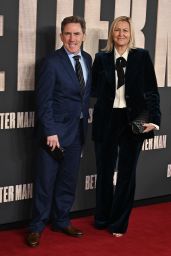 Claire Holland at ‘Better Man’ Film Premiere in London