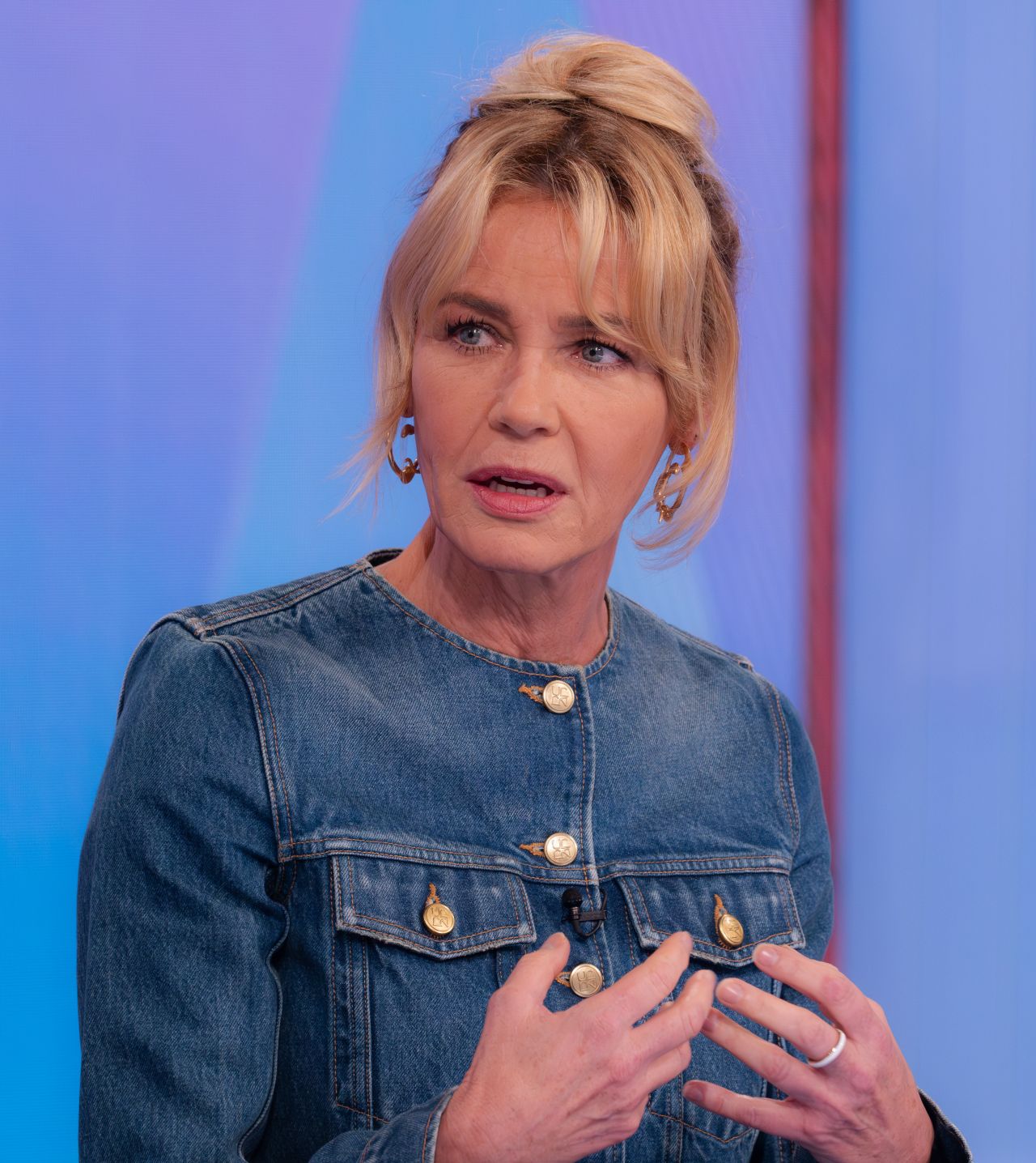 Connie Nielsen On Loose Women [11-14-2024] • Celebmafia