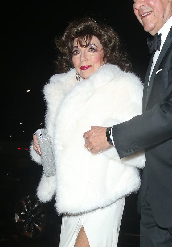 Dame Joan Collins Stuns at The Shooting Star Ball in London [11-23-2024]