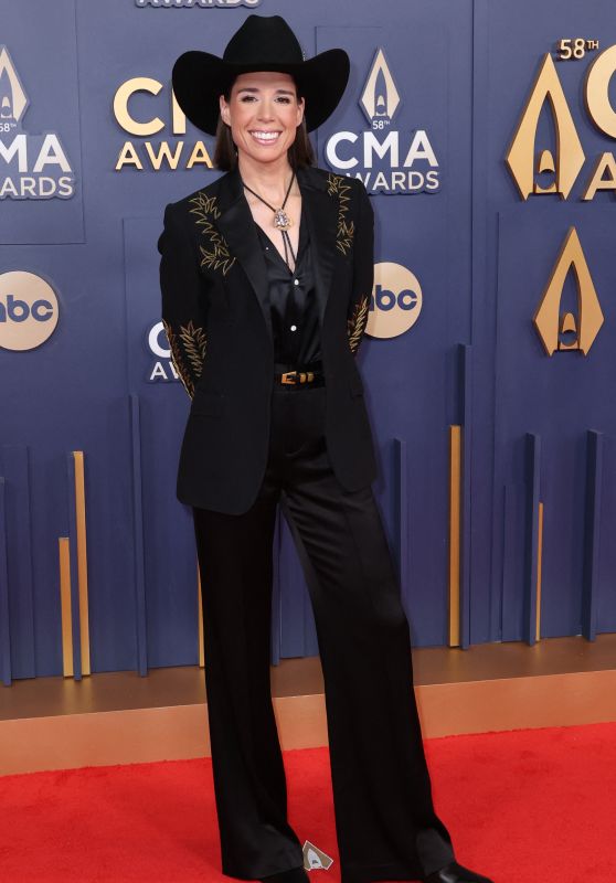 Danae Hays at the 58th Annual CMA Awards