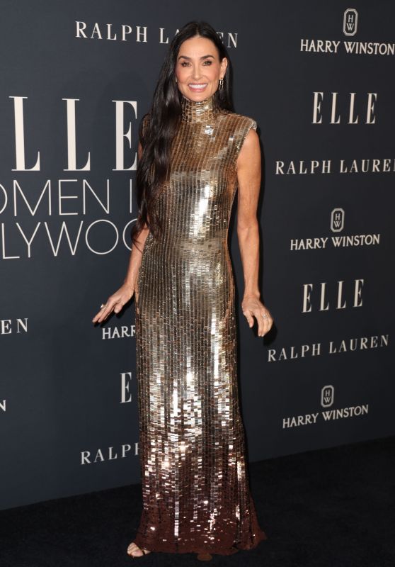 Demi Moore at ELLE