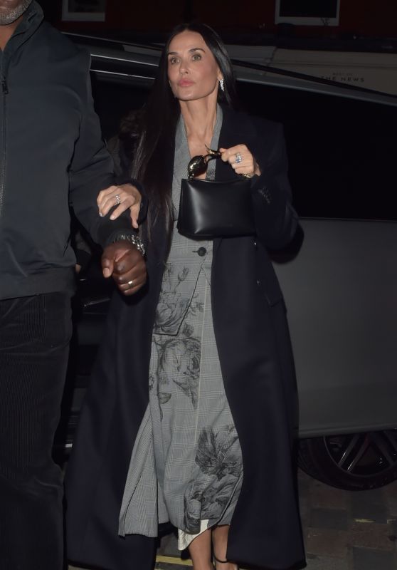 Demi Moore, Billy Bob Thornton, and Ali Larter Heat Up Chiltern Firehouse in London 11-09-2024