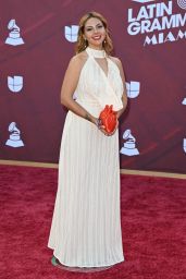 Diana Burco Sizzles at Latin Grammy Awards in Miami 11-14-2024