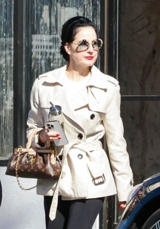 Dita Von Teese After Yoga Class in Los Angeles [11-15-2024]