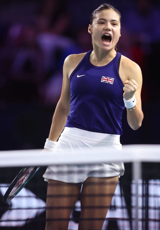 Emma Raducanu Defeats Jule Niemeier at Billie Jean King Cup Finals [11-15-2024]