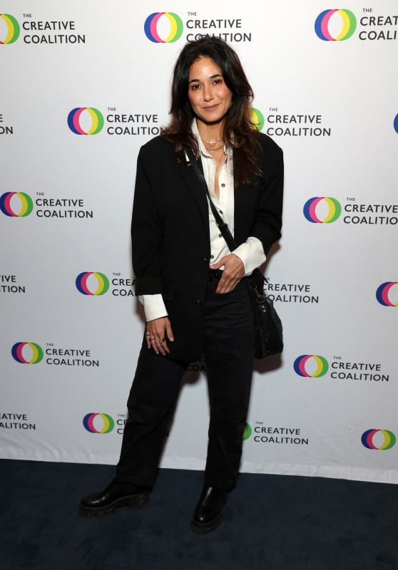 Emmanuelle Chriqui Shines at The Creative Coalition’s Election Night Event in Beverly Hills [11-05-2024]