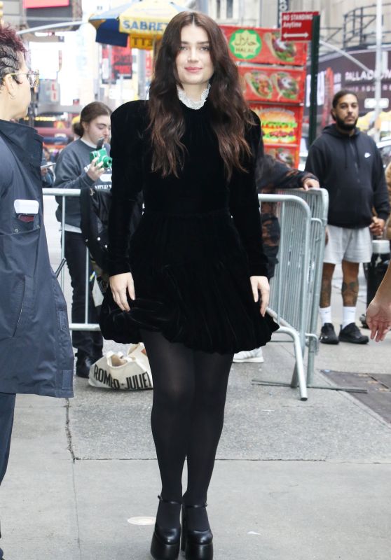 Eve Hewson Arrives at Good Morning America [11-11-2024]