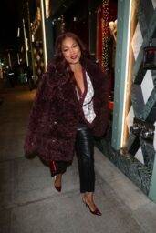 Garcelle Beauvais Steps Out for a Night at Gucci Osteria