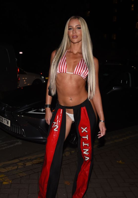 Grace Jackson Channels Her Inner Xtina for Nauge Halloween Bash in Manchester [11-03-2024]