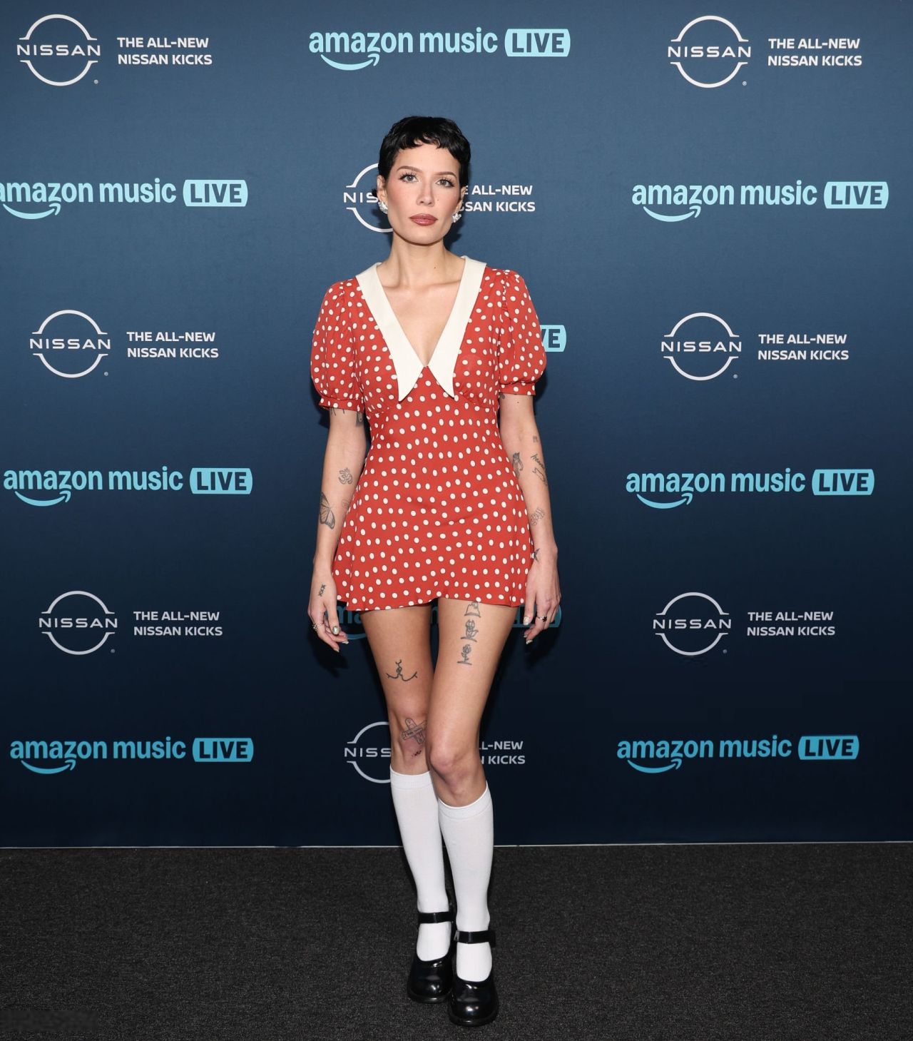 Halsey Rocks the Amazon Music Live Concert Series in California with