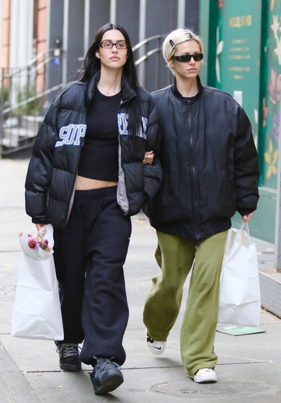 Hamlin Sisters Serve Street Style Goals During SoHo Shopping Spree