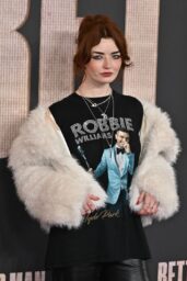 Hannah Louise at ‘Better Man’ Film Premiere in London