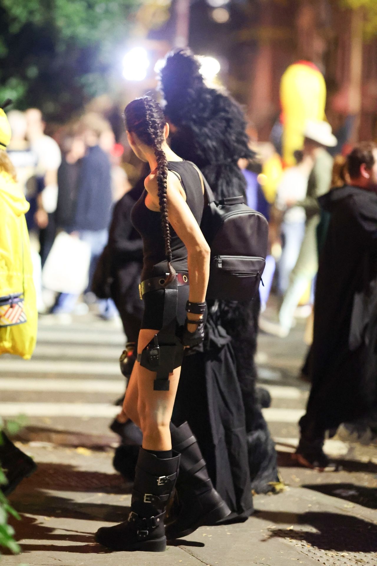 Irina Shayk Channels Lara Croft for Halloween Fun in NYC [10312024