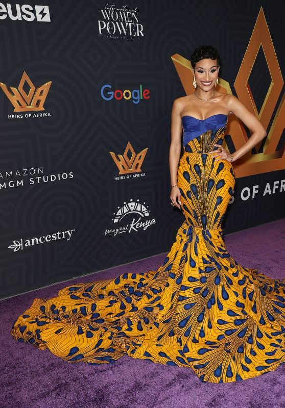 Janeisha John Attends Heirs of Afrika Awards 2024