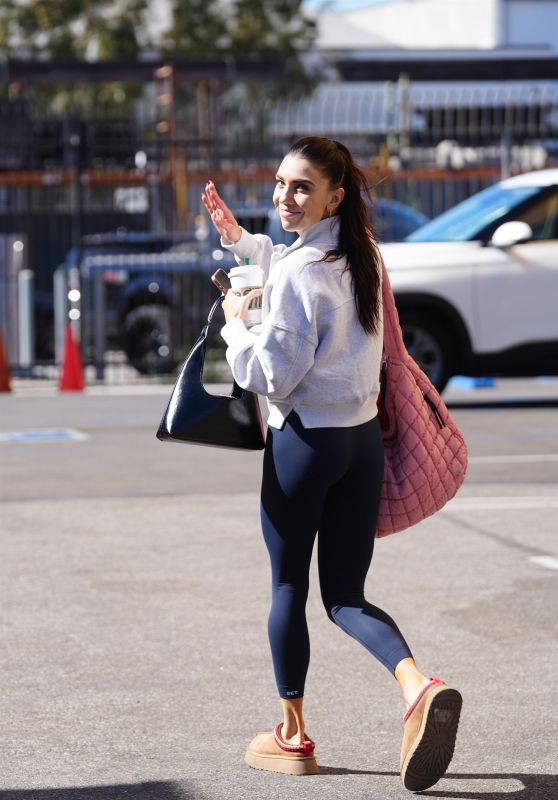 Jenna Johnson Serves Chic Athleisure After DWTS Rehearsals [10-31-2024] 